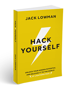 Hack Yourself book cover by Jack Lowman