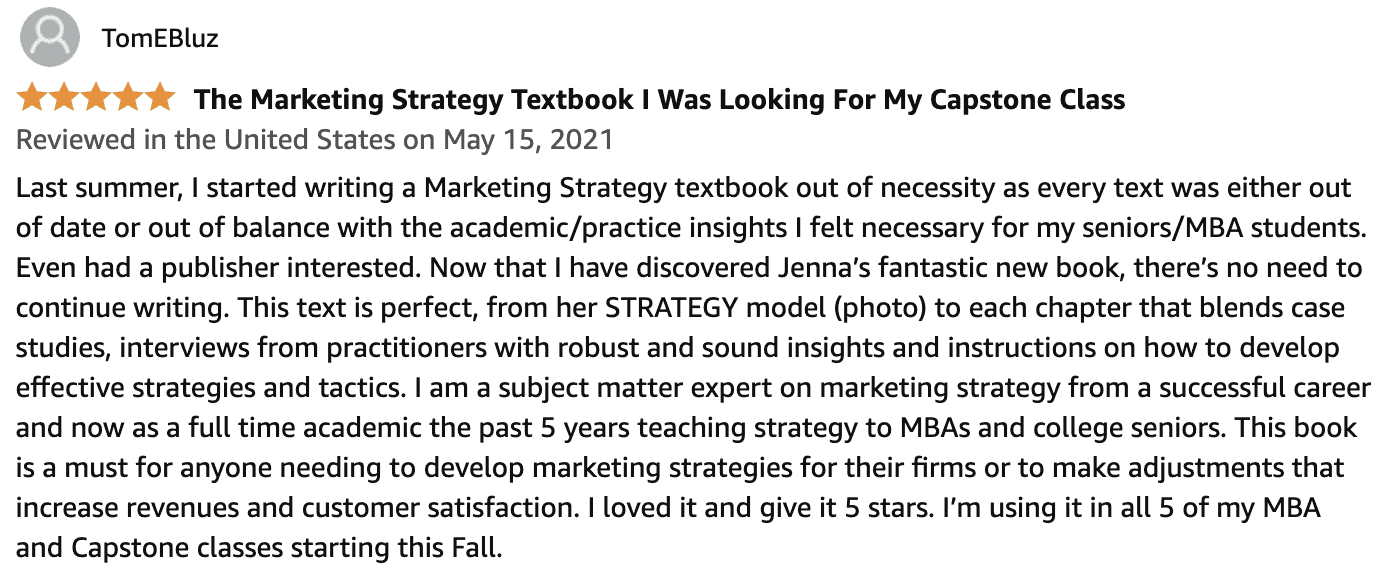 Marketing Strategy: Overcome Common Pitfalls and Create Effective Marketing by Jenna Tiffany review USA